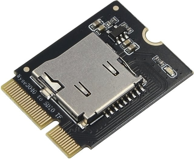Dell Wyse 3040 SDI0 TF Adapter für Wireless LAN NGFF E-Key zu Micro SD Karte in Schwarz - Bild 1