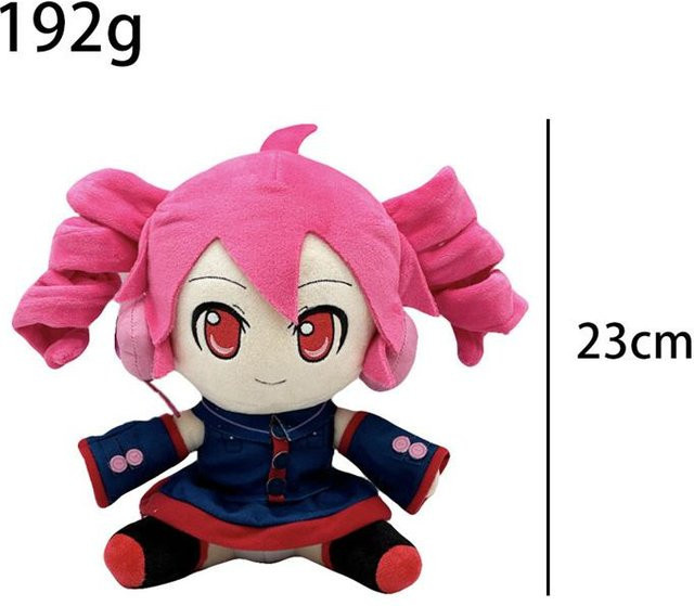 Yiran toy Anime Kasane Teto Plüschtier, Stoffpuppe, 20cm, Vtuber - Bild 1