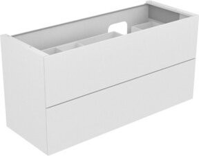 Keuco Waschtischunterschrank Edition 11 in Weiß Matt, B/T/H: 140 x 70 x 53,5 cm - Bild 1