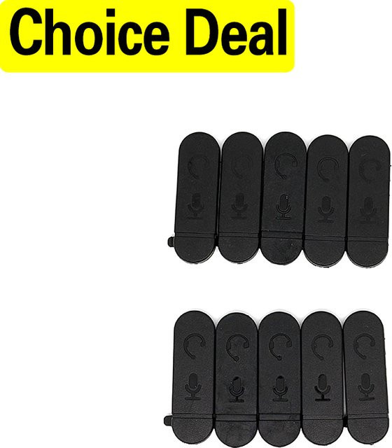 Motorola Staubschutzkappe für Walkie-Talkie-Headset-Kopfhöreranschluss in Schwarz für DP1400 DEP450 XiR P3688 Funkgeräte - Bild 1