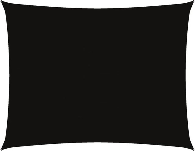 vidaXL Sonnensegel aus PU-beschichtetem Oxford-Gewebe, rechteckig, Schwarz, B x T: 7 x 5 m - Bild 1