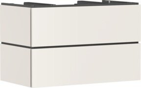 Hansgrohe Waschtischunterschrank Xilesa E 2 SBK in Beige, Breite: 98 cm, Tiefe: 55 cm - Bild 1