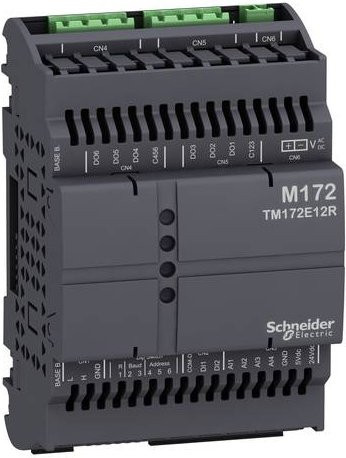 Schneider Electric TM172E12R Erweiterungsmodul in Grau - Bild 1