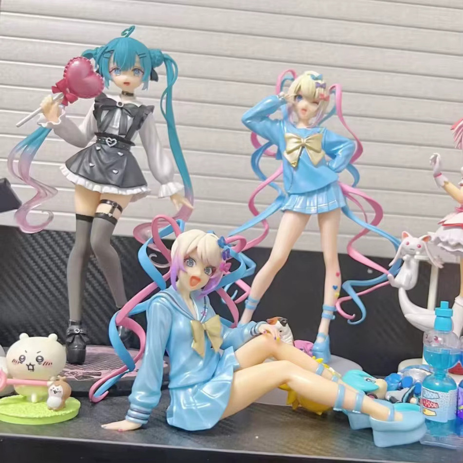 Aixlan Needy Girl Overdose Anime Figur Regen Kange aus PVC in Multicolor - Bild 2