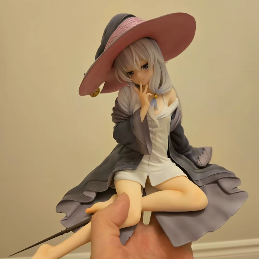 Bandai Wandering Witch The Journey of Elaina, Elaina Nachtwäsche-Version, Anime PVC-Figur, Einzelfigur - Bild 2