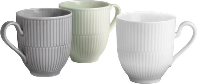 Seltmann Weiden Henkelbecher Amina Set, 3-teilig, Multicolour, 0,36 l pro Becher - Bild 1