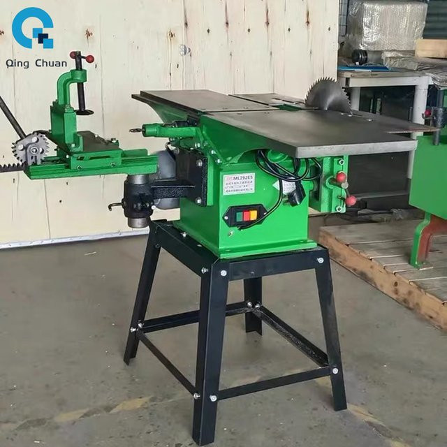 HAOYUNMA 3-in-1 Multifunktions Tischbohrmaschine und Hobel mit 2,2 kW, Grün - Bild 1