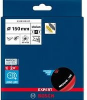 Bosch EXPERT Multihole Universalstützteller Medium, Durchmesser: 150 mm, Schwarz - Bild 2