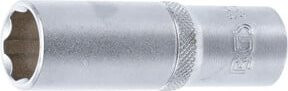 BGS Steckschlüssel-Einsatz Super Lock tief, Antrieb Innenvierkant 1/2 Zoll, SW 17 mm, Chrom-Vanadium, Silber - Bild 1