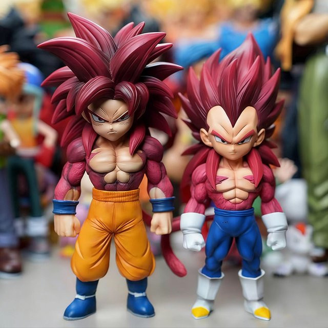 Bandai Dragon Ball Ssj4 Vegeta Figur, Actionfiguren, 17 cm, Kunststoff - Bild 1