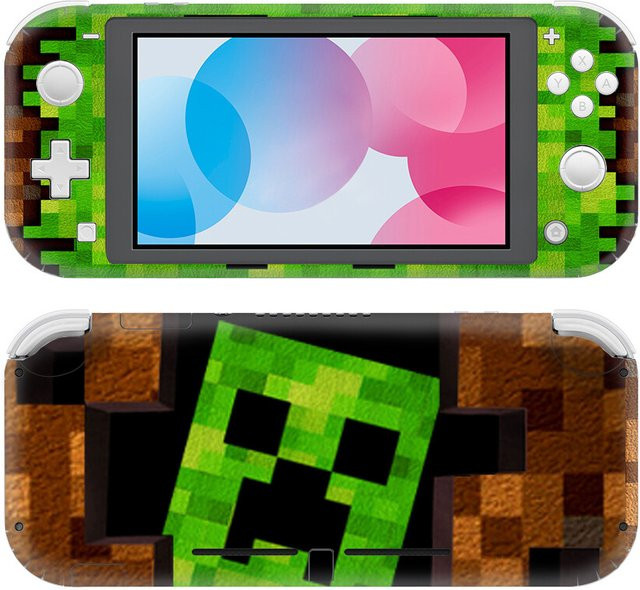 Nintendo Switch Lite Schutzfolie aus Vinyl als Skin Sticker Aufkleber - Bild 1