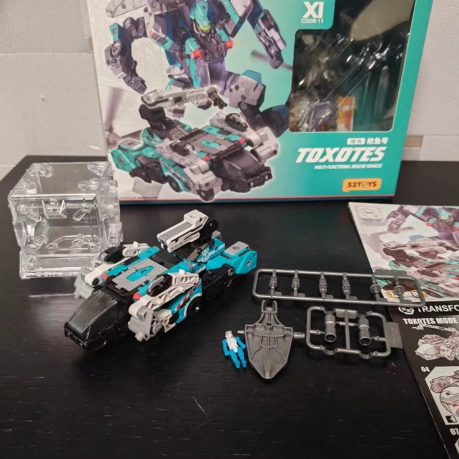 52toys Beast Box IB-14 Allround Squad Marlin Hybridroboter, Mecha-Modell, Fahrzeug - Bild 3