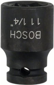 Bosch Steckschlüsseleinsatz in Schwarz aus Stahl SW 11 mm - Bild 1
