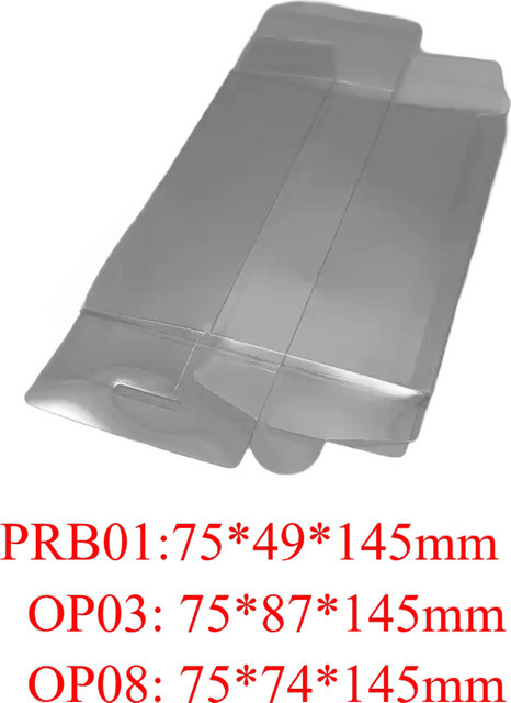 OPUYYM PET-Schutzbox für PRB01 OP03 OP08 transparente Ersatzschale als Vitrine zum Sammeln - Bild 1