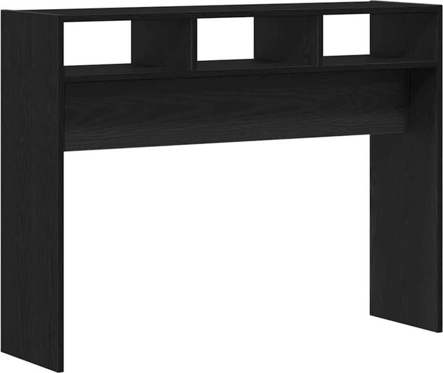 vidaXL Konsolentisch Modern in Schwarzer Eiche, B/T/H: 105 x 30 x 80 cm - Bild 1