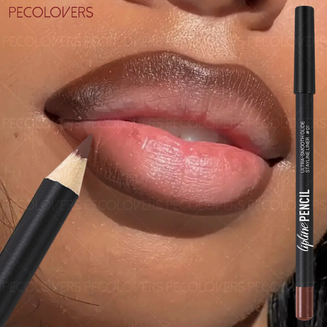PECOLOVERS Lipliner & Lippenstift, matt, wasserfest, Unisex - Bild 1
