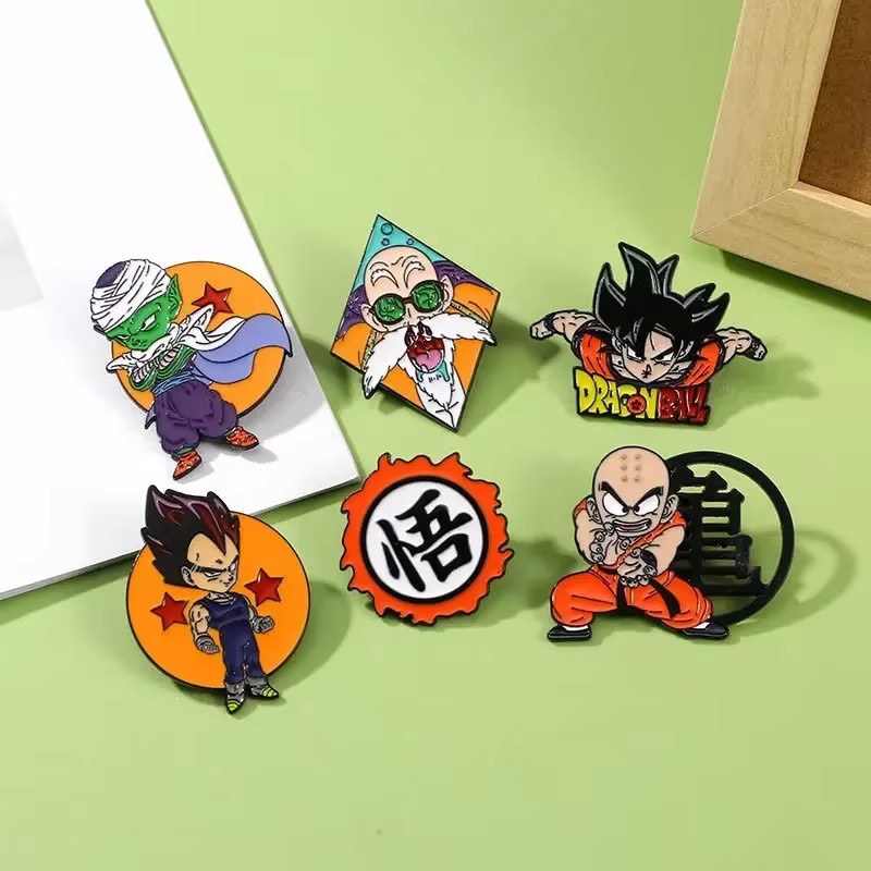 Bandai Dragon Ball Goku Emaille-Pin Broschen, Anstecknadeln, Unisex - Bild 2