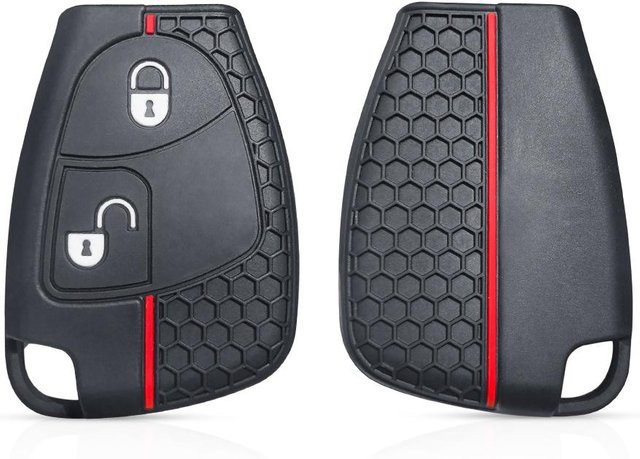 Autoschlüsselhülle Abdeckung Halter Anhänger für Mercedes-Benz, Unisex - Bild 1