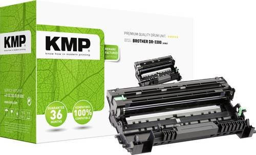 KMP Trommel kompatibel mit Brother DR-3300 und DR3300 in Schwarz mit einer Kapazität von 30000 Seiten - Bild 1