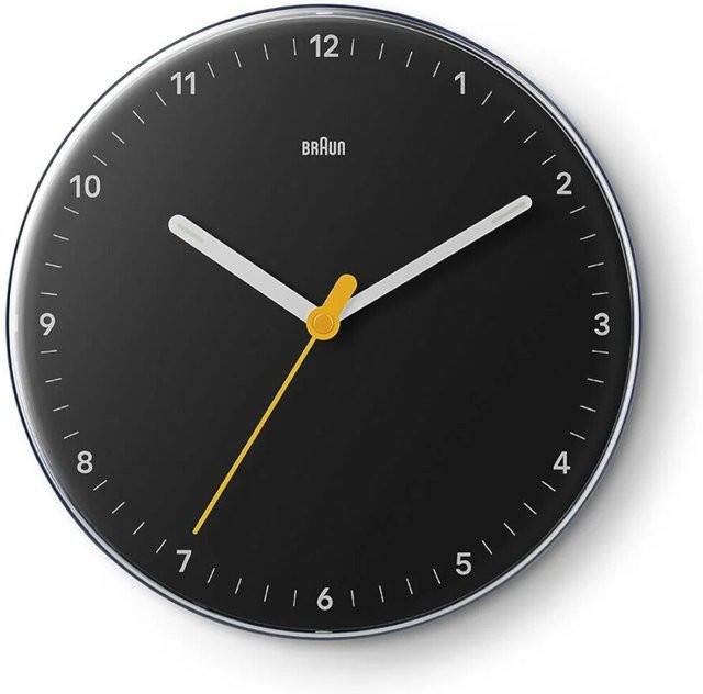 Braun Wanduhr Funk, 230 mm, Unisex - Bild 1