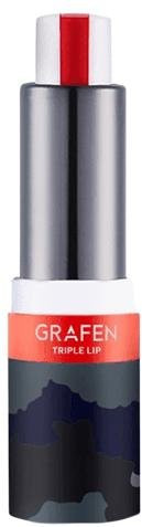 GRAFEN Triple Handsome Lip Balm, 4,3 g, gray, Herren - Bild 1