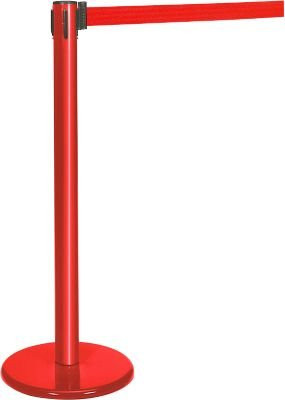 Guidesystems Gurtpfosten mit rotem Gurt in Rot aus Metall - Bild 1