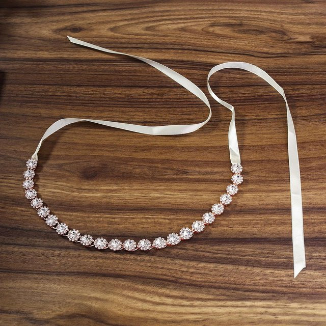 Rd lala Stirnband, Strass, Kristall, braun, Damen - Bild 1