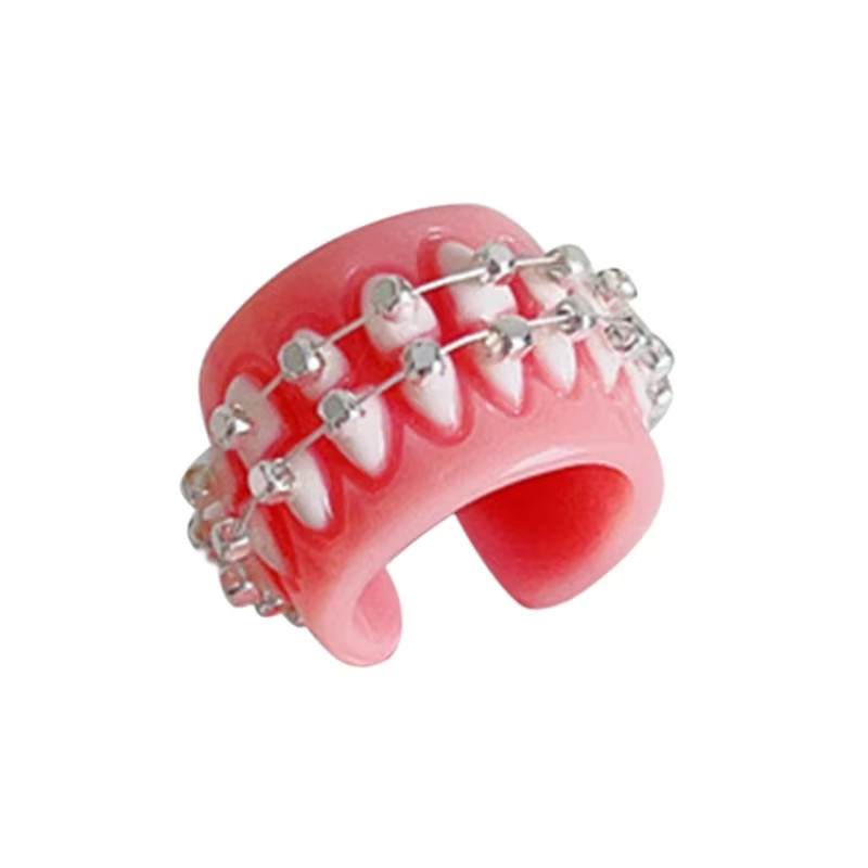 JAVRICK Ring Acryl, Bunt, Damen - Bild 3