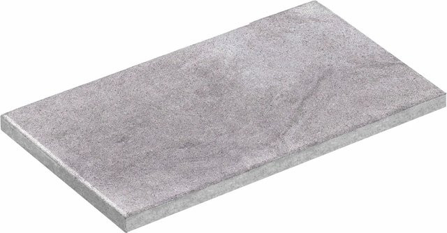 Diephaus Terrassenplatte Asante Quarz in Grau B/T/H: 80 x 40 x 4 cm - Bild 1