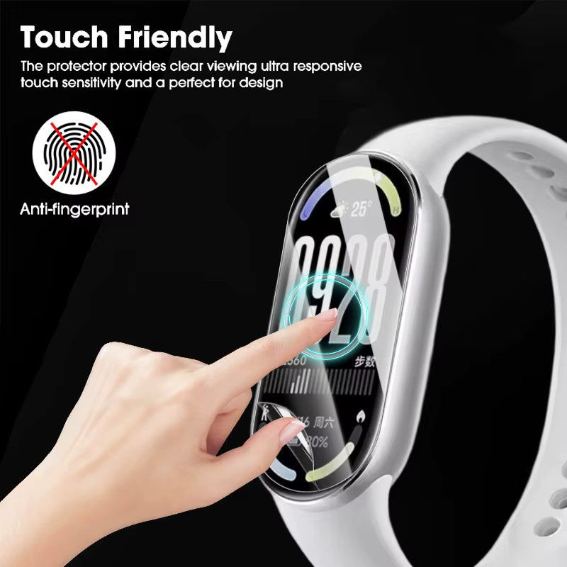 Xiaomi Hydrogel-Displayschutzfolie für Mi Band 10 und Mi Band 9, transparent, 5-10 Stück - Bild 4