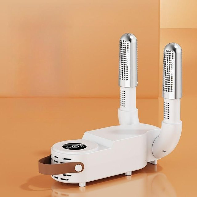 Elektrischer Techa-SHOES Schuhtrockner mit UV-Licht Sterilisierung und Smart-Timer in Weiß - Bild 1