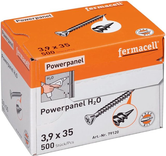 Fermacell Powerpanel Schrauben mit Senkkopf, Durchmesser: 3,9 mm, Länge: 35 mm - Bild 1