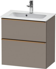 Duravit Waschtischunterschrank D-Neo Compact beige, wandhängend, B: 62,5 cm, T: 37,2 cm, H: 2,0 cm - Bild 1