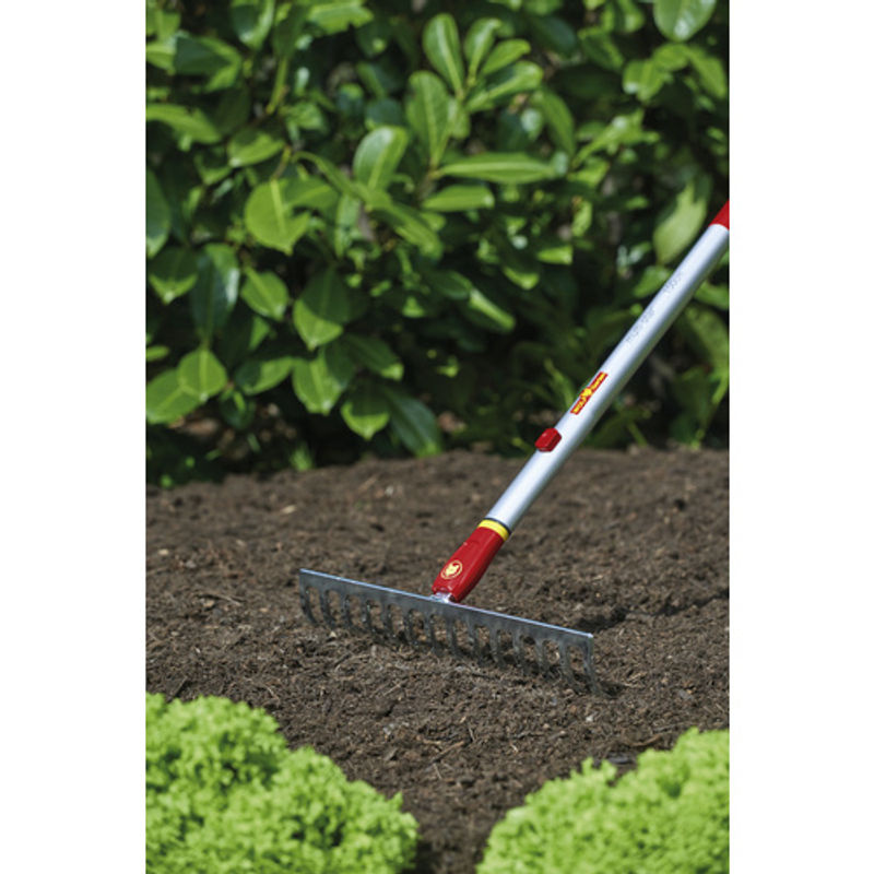 WOLF-Garten Rechen DR-M 35 Multi-Star aus Stahl in Rot mit einer Arbeitsbreite von 35 cm - Bild 2