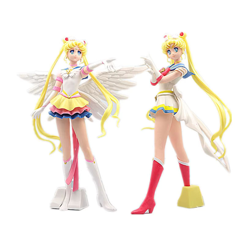 Bandai Sailor Moon Anime Figuren Set mehrfarbig aus Kunststoff als Dekoration für Kinder - Bild 2
