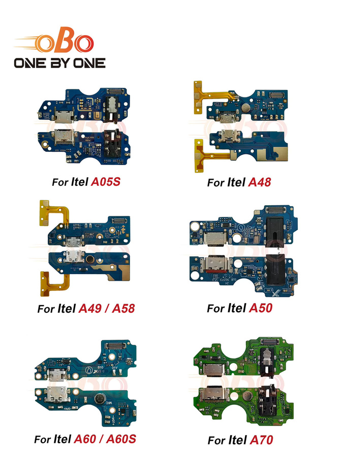 USB Ladeport Bord als Ersatz Flex Kabel für Itel A05S A48 A49 A50 A58 A60 A60S A70 Ladegerät Dock Connector Reparatur-Kit - Bild 3