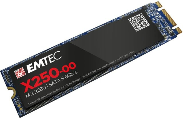 Emtec X250 M2 SATA SSD Power Plus 512 GB in Schwarz - Bild 2