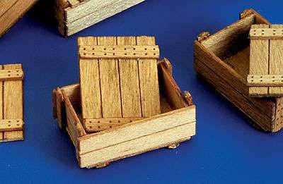 plusmodel Holzkisten I, Holz - Bild 1