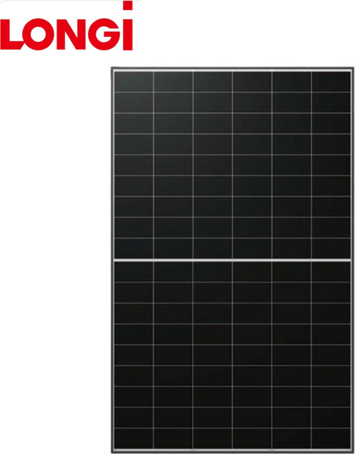 LONGi LR7-54HVD 500W Solarmodul Hi-MO X10 HPBC 2.0 Hochleistungs-PV-Modul in Schwarz - Bild 1