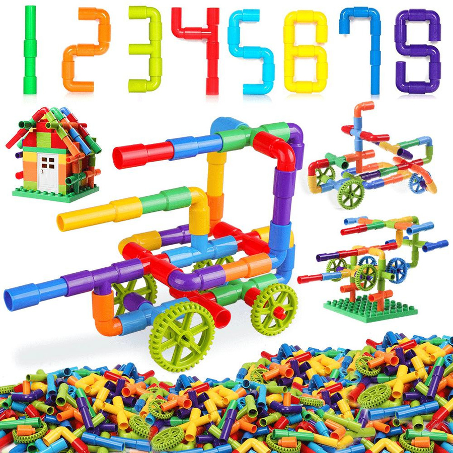 Linyi toy Montessori Bau Spielset für 3-6 Jahre - Bild 3