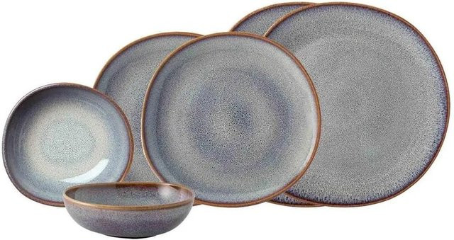 Villeroy & Boch like. Lave Basic-Set 6-teilig aus Steinzeug in Beige - Bild 1