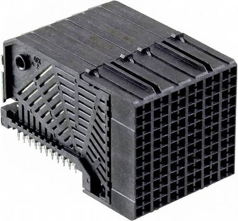 Molex Buchsengehäuse-Platine Schwarz, Polzahl 132, Rastermaß 3.70mm, 757101006 - Bild 1
