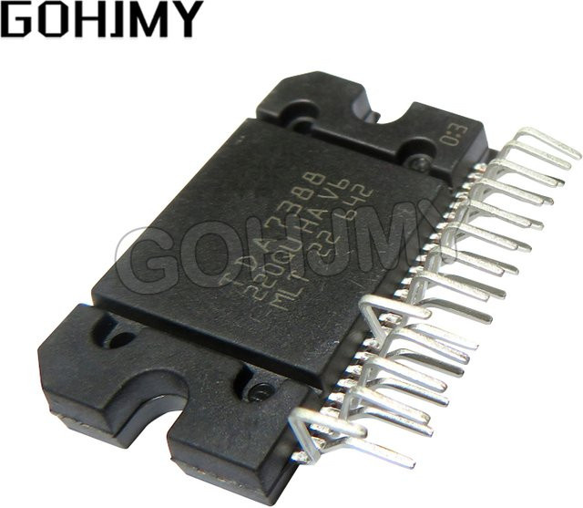 GOHJMY TDA7388A Quad Bridge Verstärker-IC ZIP25 in Schwarz - Bild 1