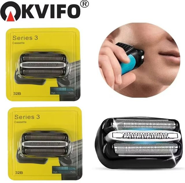 KVIFO Ersatzklinge Folienschneiderkopf für Braun Elektrorasierer Serie 3 - Bild 1