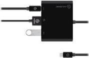ALOGIC MP-UCHDCH Schnittstellenkarte Adapter mit HDMI und USB 3.2 Gen 1 in Schwarz - Bild 1