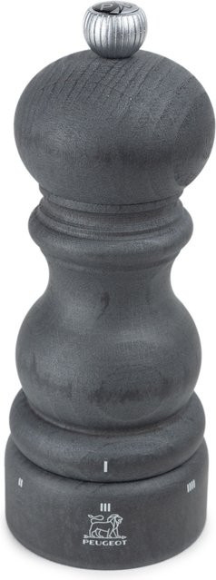 Peugeot Pfeffermühle PARIS in Schwarz und Grau aus Holz - Bild 1