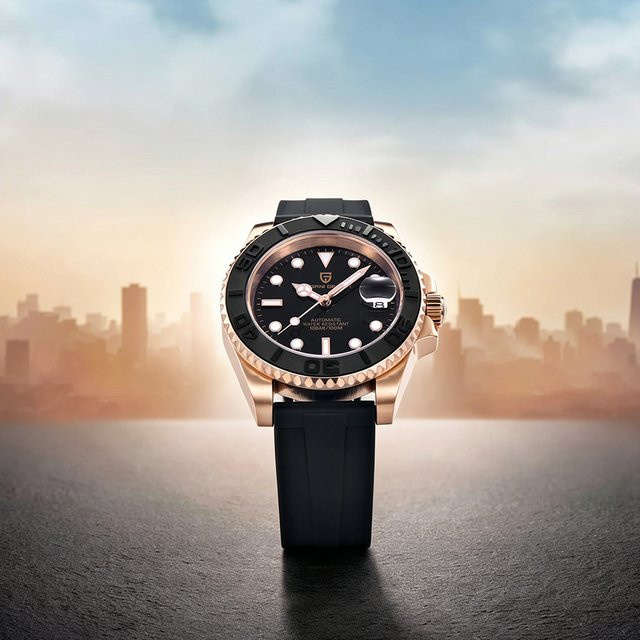 PAGANI DESIGN Armbanduhr Automatik, Edelstahl, 40 mm, Herren - Bild 1