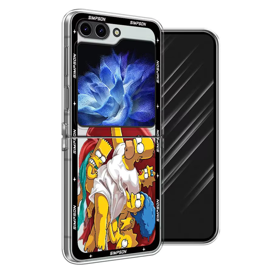 The Simpsons Harte Handyhülle für Samsung Galaxy Z Fold 6, Z Fold 5, Z Fold 4, Z Fold 3 - Bild 4