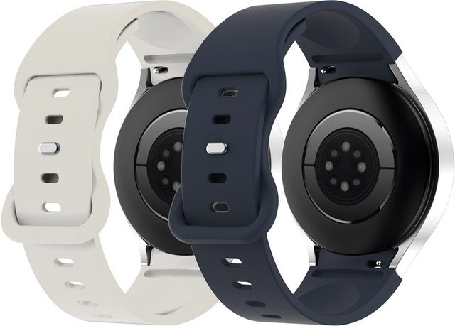 samusak Uhrenarmband Silikon, Schwarz, Unisex - Bild 1