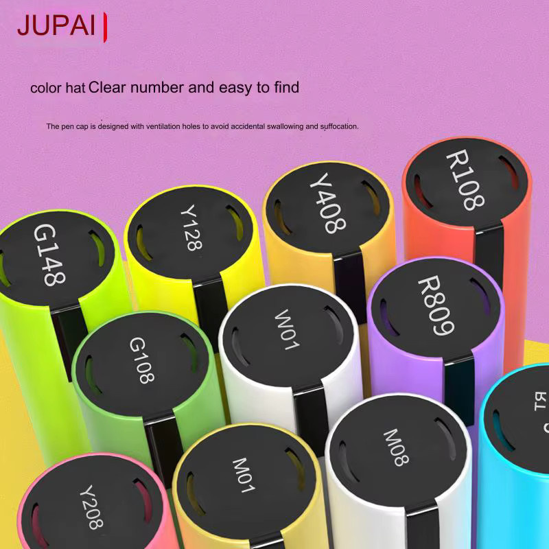 JUPAI Colors Acryl-Farbstifte in Multicolour, wasserbasierte Permanentmarker zum Zeichnen und für Manga, 5 g pro Stift - Bild 6